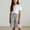Black, variant on OGLCCG Girls Striped Bermuda Shorts Cotton Linen Knee Length Wide Leg Shorts with Pockets Casual Elastic Waist Summer Beach Shorts 4-14 Years