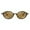004 Leopard Frame & Tea, variant on FEISEDY Retro Oval Sunglasses for Women 90s Narrow Round Lightweight Shades Y2k Trendy Sunnies B1171