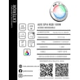 thumbnail image 4 of 2 Lámparas LED Sumergible Para Alberca de nicho o sobreponer ADS SPA 100W 16CM Multicolor RGB Con Transformador, 4 of 5