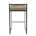 thumbnail image 5 of LumiSource Fuji Stacker 26" Fixed-Height Counter Stool - Set of 3, 5 of 8