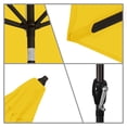thumbnail image 5 of Astella 11 ft shade essentials market crank-open tilt patio umbrella in polyester yellow, 5 of 10