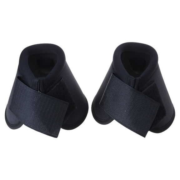 Necvior Tear Resistant Horse Protective Bells Boot Soft Shells Overreach Horse Boot
