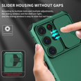 thumbnail image 5 of Decase for Samsung Galaxy S25 Ultra Case with Slide Cover, Silicone TPU Bumper Tough PC Cover with Kickstand, Military Shockproof Protective Phone Case for Samsung S25 Ultra,Darkgreen, 5 of 10