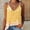 Yellow#3, variant on GaThRRgYP Plus Size Tops for Women,Summer Tops for Women,Women's Summer Casual Sleeveless Floral Printing Blouse V-Neck T-Shirt Yellow XXL