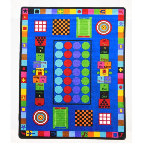 Kids World Carpets Game Time Area Rug