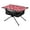 Mexican Paper Cutout Style Valentine's Day, variant on Outdoor Folding Table Portable Picnic Camping Table For Garden Fishing Beach Two Frogs in Love
