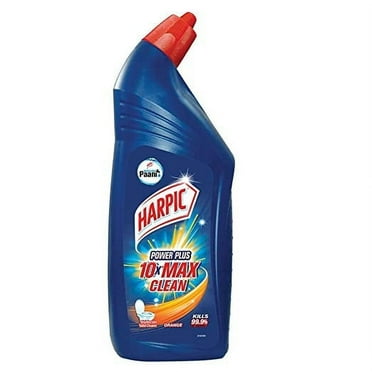 Harpic Disinfectant Toilet Cleaner Liquid, Orange - 1 L | India's # 1 Toilet Cleaner