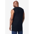 thumbnail image 2 of KingSize Men's Big & Tall Shrink-Less Longer-Length Lightweight Muscle Pocket Tee, 2 of 6