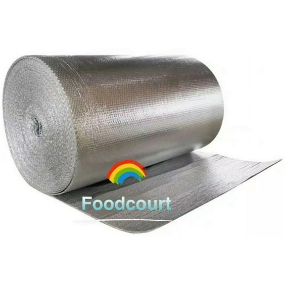 Double Bubble Foil Insulation Reflective Roll-4 x 65 FT (260sqft) Heavy Duty