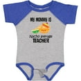 thumbnail image 3 of Inktastic My Mommy is Nacho Average Teacher Boys or Girls Baby Bodysuit, 3 of 5