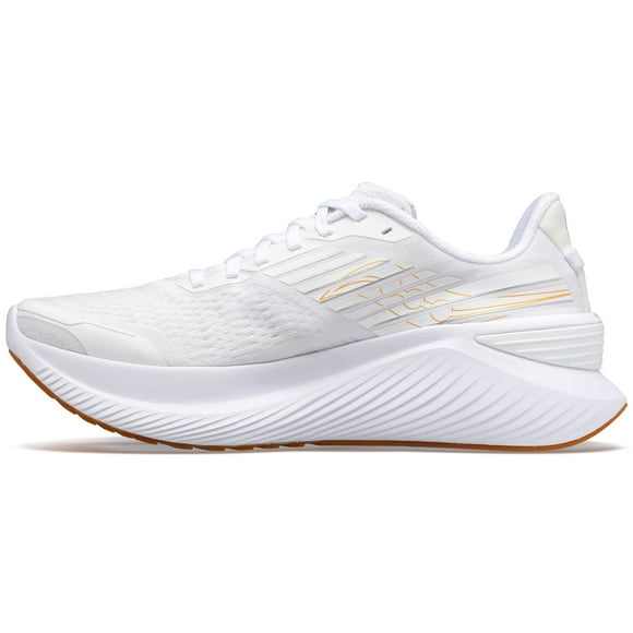 Saucony Men's Endorphin Shift 3 Running Shoe, White/Gum, 12