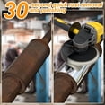 thumbnail image 2 of Kit de Rueda y Compuesto de Pulido de Lana - Ruedas de Pulido de Aluminio, Disco de Láminas de Fieltro para Amoladora Angular - para Madera y Automoción, 2 of 5