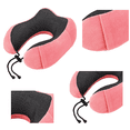 thumbnail image 4 of Almohada De Viaje Almohada De Cuello Con 100% Espuma rosa, 4 of 5