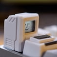 thumbnail image 3 of K01 Classic Retro Keycaps for Macintosh Mechanical Keyboard Backlit RGB 61 64 87 Keys ESC 1.5U Tab Keycaps C, 3 of 5