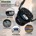 thumbnail image 6 of CHAQLIN Santa Claus Gift Patterns Sling Bag for Women, Lightweight Crossbody Bag with Card Slots for Daily Use Hiking, 6 of 8