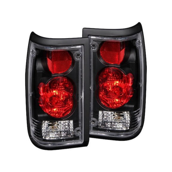 Tail Light Set - Compatible with 1987 - 1993 Mazda B2600 1988 1989 1990 1991 1992