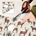 thumbnail image 6 of Yayeee Faucet Mat for Kitchen Sink 14.7" Diatomite Long Splash Guard Pad, Plaid Deer, 2 Pack, 6 of 7