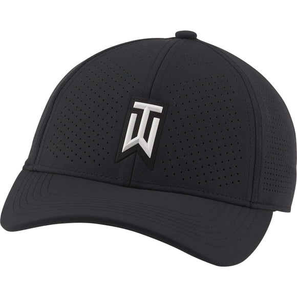 Nike New 2021 AeroBill Tiger Woods Heritage86 Black/White M/L Hat/Cap