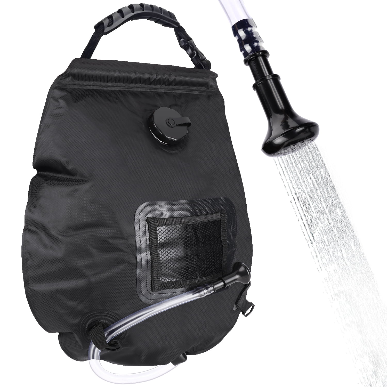 DOTSOG 5 Gallons/20L Portable Solar Shower Bag for Camping Heating