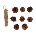 thumbnail image 1 of Juguete de Cono de Pino ANGGREK para Loros Juguete Colgante Resistente A Mordeduras, 1 of 8