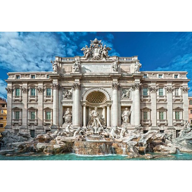 Trevi Fountain Rome, Italy, a 1000piece Puzzle by Tomax Puzzles