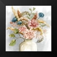 thumbnail image 2 of Nan 12x12 Black Modern Framed Museum Art Print Titled - Boho Bouquet, 2 of 5