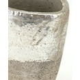 thumbnail image 2 of IMAX 41005 Tala Medium Vase, Silver, 2 of 2