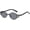 Black Grey, variant on Metal Steam Punk Sunglasses Men Women Oval Round Glasses Hip Hop Sun Glasses