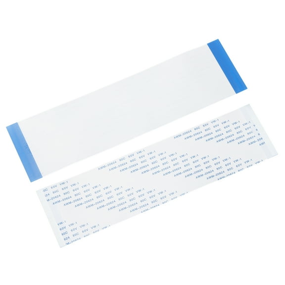 Flexible Flat Cable, 80 Pins 0.5mm Pitch 150mm FPC FFC Ribbon Cable 5Pcs(A Type)