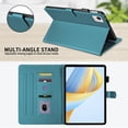 thumbnail image 4 of for Honor Pad X9 Pro 2025/Honor Pad X9A 11.5 inch Case, Rhombus Pattern Multiple Viewing Angles Stand Slim Folio Cover (Green), 4 of 6
