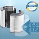 thumbnail image 4 of Filtro de repuesto WILERDA 12030 True HEPA para purificador de aire Clorox, 4 of 7
