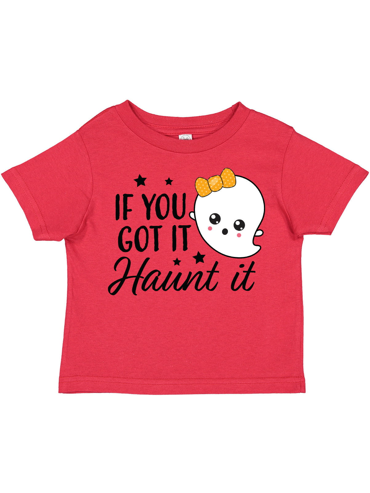 inktastic If You Got It Haunt It with Cute Ghost Toddler Long Sleeve T-Shirt