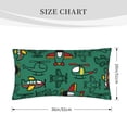 thumbnail image 4 of Bingfone Cartoon Air Transportation Printed Pillowcase 20x36 inches - Standard Pillow Cases with Envelope Closure,Gifts for Women Men, 4 of 9