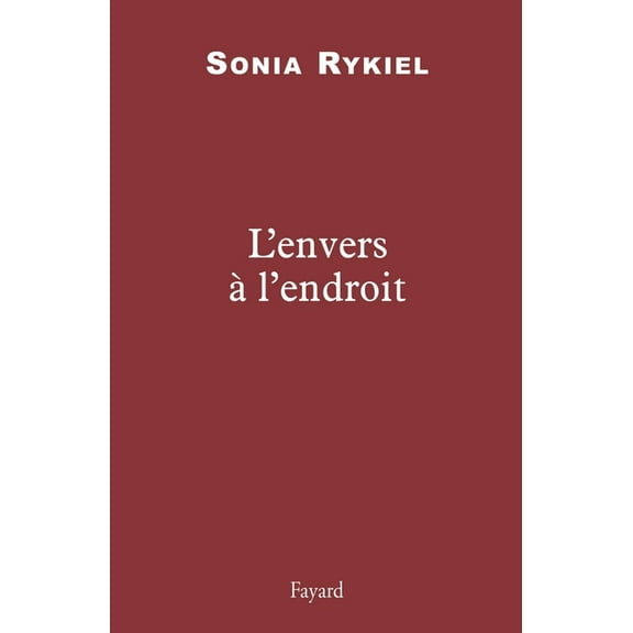 L'envers Ã  l'endroit, (Paperback)