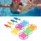 thumbnail image 1 of Juguetes subacuáticos diferentes colores plástico de colores brillantes entrenamiento natación juguetes de buceo para adultos para la playa ANGGREK Otros, 1 of 8
