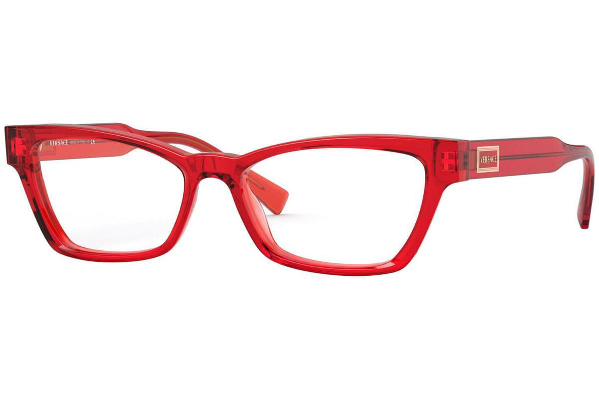 versace red frames