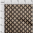 thumbnail image 2 of oneOone Polyester Spandex Black Fabric Asian Kilim Sewing Craft Projects Fabric Prints By Yard 56 Inch Wide, 2 of 5