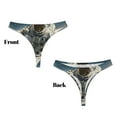 thumbnail image 3 of Lsque Culottes Sans Couture pour Femmes Imprimé Terrain de Soccer, String Invisible, Culottes Respirantes Confortables pour Femmes-TTG, 3 of 6