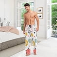 thumbnail image 7 of GZHJMY Colorful Musical Notes Pajama Pants For Men, Men's Separate Bottoms, Small, Lounge Pants with Pockets, Christmas New Year Birthday Gifts, Small, Christmas New Year Birthday Gifts, Small, 7 of 7