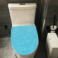 thumbnail image 5 of Toilet Lid Cover for Bathroom Velvet Soft Toilet Lid Seat Cover Washable Machine Toilet Lid Cover with Elastic Bottom Fits Most Toilet Lids(Bright Colors), 5 of 7