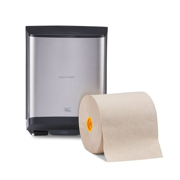 COASTWIDE Automatic Touchless Hardwound Paper Towel Disp CWJAHT-S-CC