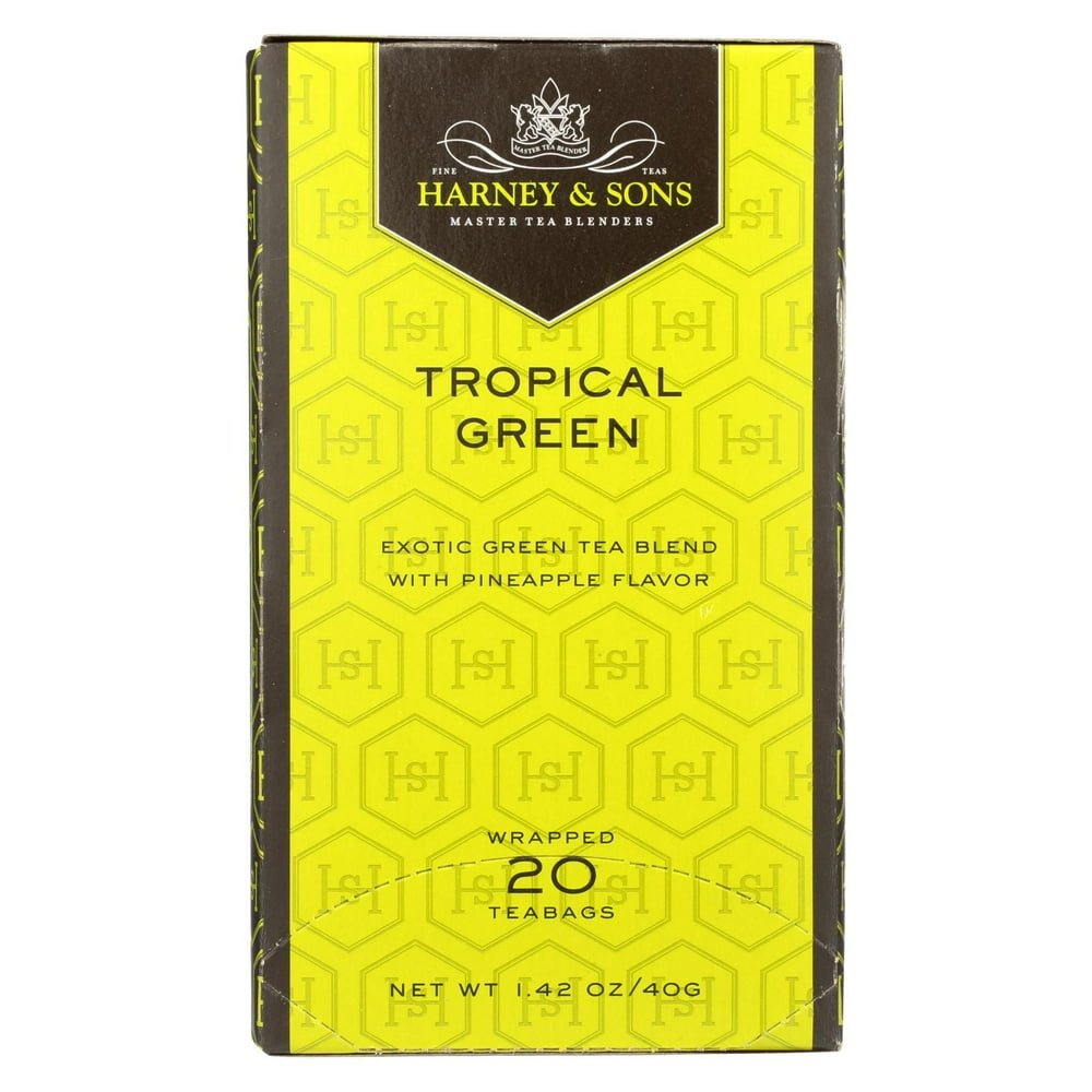 Harney And Sons Harney And Sons Green Tea Tropical, 20 Bags Walmart