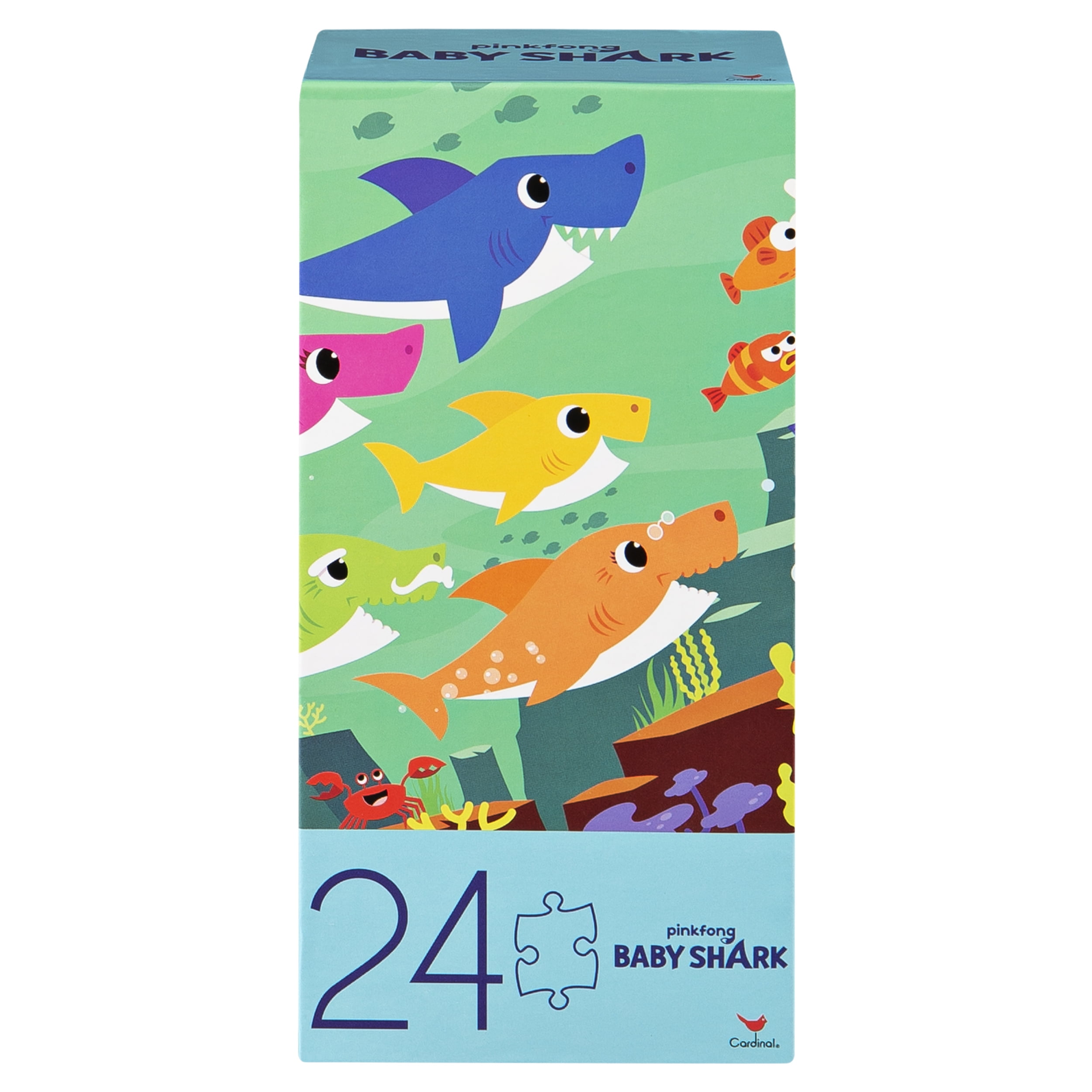 Pinkfong Baby Shark 24-Piece Puzzle in Tower Box