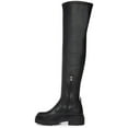 thumbnail image 3 of Steve Madden Industry Black Pull On Rounded Close Toe Over The Knee Fashion Boot (Black, 9.5), 3 of 5
