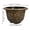 2pcs 17inch (Golden), variant on 2 Pack Large Resin Flower Pots - European Floral & Dragon Pattern, 28/20/17/15in Outdoor Planters