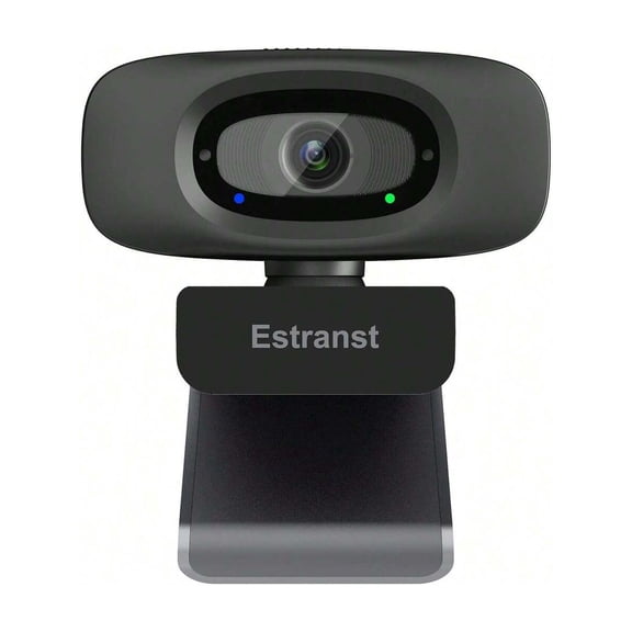 1080P HD Webcam with Privacy Cover and Noise Canceling Microphone, USB Computer Web Camera for Laptop and Desktop, Plug and Play Video Cam for Zoom, Teams, and Streaming (Black)