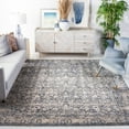 thumbnail image 2 of SAFAVIEH Vintage Oushak Zenji Abstract Area Rug, Navy/Ivory, 6'7" x 6'7" Square, 2 of 11