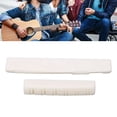 thumbnail image 1 of Saddle Del Puente de Hueso, Pezas de Instrumento de Cuerda de Nuez de Guitarra Ranurada Para Guitarras Acústicas de 12 Cuerdas, 1 of 7