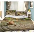 thumbnail image 1 of 3D Animal Snail Pattern Quilt Cover Set Ropa de Cama Set Funda Nórdica Fundas de almohada 205, 1 of 3