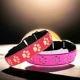 thumbnail image 2 of 3D Light-Up Dog Collar - USB Rechargeable LED Safety Collar, 7 Color Options, Waterproof & Adjustable for Small/Medium Dogs - Night Walking Essential, 2 of 6